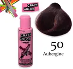 Crazy Color semi-permanent 100 ml aubergine