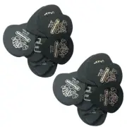 Dunlop Guitar Picks 24 Pack Tortex Pitch Black Jazz .50mm 482P.50