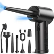 Compressed Air Duster 3 Gear To 51000rpm Cordless Electric Air Duster 6000mah Re