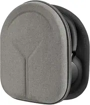 Geekria Shield Headphones Case Compatible with Huawei Freebuds Studio, Soundcore by Anker Space Q45, Q35, Q30, Life Q20, Q20i Case, Replacement Hard Shell Travel Carrying Bag (Light Brown)
