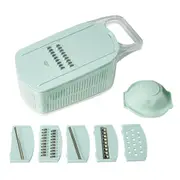 1Set 10 In 1 Vegetable Cutter Slicer Fruit Cutter Multifunctional Potato Peeler Carrot Cheese Grater Vegetable Slicer Kitchen Tools