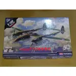 現貨 1/48 ACADEMY P-38F 戰鬥機 LIGHTING ＂GLACIER GIRL＂ 12208