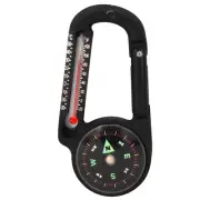 Rothco Carabiner Compass & Thermometer Outdoor Survival Tool 6500