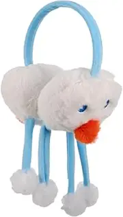 [FOMIYES] Snowman Earmuffs for Soft Ear Warmers with Elastic Fit for Cold Weather Activities Warmth and Comfort for All Ages
