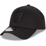 New Era 9Forty A-Frame Snapback Cap - NFL Las Vegas Raiders Black One Size