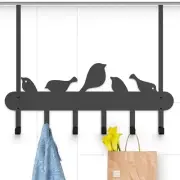 Over The Door Hook Heavy Duty Over Door Hanger Hanging Towel Organizer, 6 Hoo...