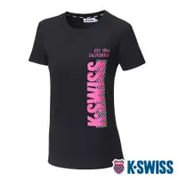 在飛比找蝦皮商城優惠-K-SWISS KS CA 1966 Tee棉質吸排T恤-女