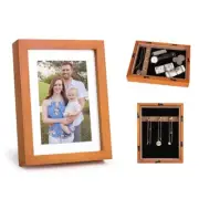 Photo Picture Frame Diversion Safe Box with Hidden Secret Compartment for Cash