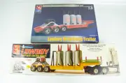 AMT 1/25 Model Lowboy Drop Deck Low Bed Trailer Lot T508
