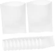 ARTIBETTER 100pcs White Shockproof Foam Packing Bags Thickened Protective Wraps for Moving Glassware Dishes and Fragile Items Cushioning Foam Pouches