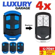 4x Centsys/Centurion NOVA Blue Garage Gate Replacement Remote Controls