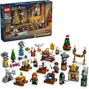 LEGO® Harry Potter™ Advent Calendar 2024 76438 Hogwarts™ Fantasy Toy for Kids, Adventure Playset, 7 Minifigures, 16 Mini Builds, Christmas Toy Idea for Girls, Boys and Any Fan Aged 8 Plus
