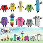 10pcs/set Numberblocks Plush Toys Educational Stuffed Number Blocks Toys Cartoon Figure Stuffed Plushies Children Gift High Quality high quality Ni...