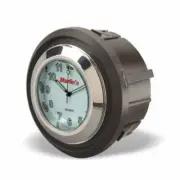 Marlin's Motorcycle Radiant White Clock for Harley Davidson Electra & Road Glide