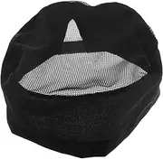 [WOFASHPURET] Hotel Chef Hat Stylish and Unisex Chef Cap for Cooking Parties and Catering Services Black