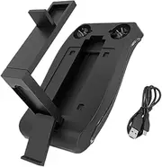 OSALADI Vertical Vr Controller Charging Station Glasses Holder Space-Saving Stand for Organized Compact Design for Controllers Vr Headset Storage for Tidy Desktops