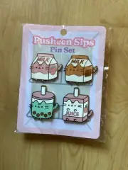 Pusheen Sips Pin Set