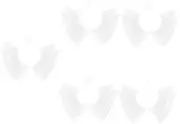 [BESPORTBLE] Women Detachable Fake Collar Shawl Lightweight Blouse Accessory for Daily Wear Special Occasions Classic Design for Versatile Outfits Valentine Day Birthdays