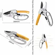 Garden Pruning Shears Pruner Extra Sharp Scissors Branch Plants Flowers Cutter