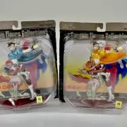 Yamato Capcom Street Fighter 2 Chun-Li Figures Yellow & Blue Variant Toycom