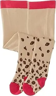 [Country Kids] Girls Socks, Brown (Leopard Brown), One (Size:6-8 Yrs), Brown (Leopard Brown N/A), One Size