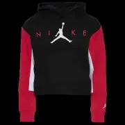 Jordan Girl's Jumpman Cropped Hoodie Girls' Grade School 45A761 NEW with TAGS