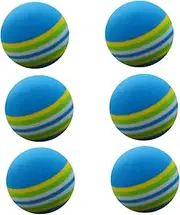 Yardwe 10pcs Soft Balls Training Ball for Cabinet Leg Extenders Pet Toys Kids Beach Balls Bulk Cotton Rope Basket with Lid Kidcraft Playset Key Chain Charms Child Golf Pu