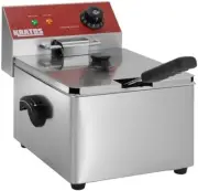 Commercial Electric Countertop Deep Fryer, 10 Lb. Fryer with Basket and Night Co