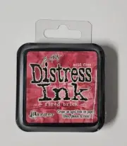 Tim Holtz Ranger Distress Ink Pad Full Size, 3x3, New Sealed, Fired Brick