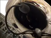 The Feather Alto Saxophone Pickup by Myers Pickups