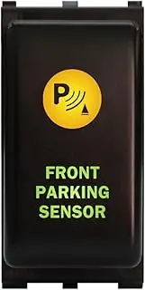 12V Push Button Switch Front Parking Sensor for Nissan Pathfinder R51 Navara D40 Patrol GU4-8 Y61 Y62 X-Trail T31 Dual LED Amber Green ON/Off