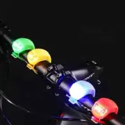 2Pcs Silicone Bicycle Bike Cycle Safety LED Head Front & Rear Tail Light set SS