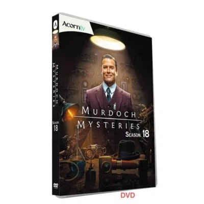 Murdoch Mysteries Season 18：5-Disc New Box Set Sealed