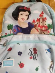 Snow White Day In The Park Nylon Mini Backpack