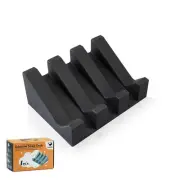 Soap Dishes, Silicone Shower Soap Dish with Drianage, Bar Soap Holder & Saver...