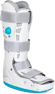 Tairibousy Medical Inflatable Tall Walking Boot Long Orthopaedic Boot Fracture Boot Ultralight Walking Boot for Sprained Ankle Stress Fracture Broken Foot or Achilles Tendonitis (S)