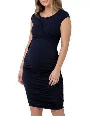 [Ripe] Cross My Heart Dress in Ink Blue