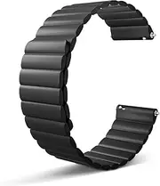 [PFCT-U] Magnetic Watch Band, Silicone Watch Strap 20mm 22mm Smartwatch Bands, Quick Release Wristband Adjustable Magnetic Closure Women Men Watch Belt Compatible with Galaxy Gear S2 S3 GT2 Fenix 5S Plus
