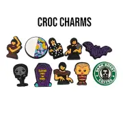 Croc Charms - Addams - Pack 7 - 10 pieces