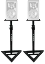 2) Rockville Adjustable Studio Monitor Speaker Stands For JBL 305P MKII Monitors