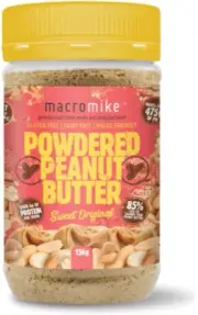 Macro Mike Original Powdered Peanut Butter Protein Powder Jar 156G