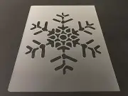 Snow Flake #21 Stencil 10mm or 7mm Thick, Christmas, Santa, Snow Flake, Holiday