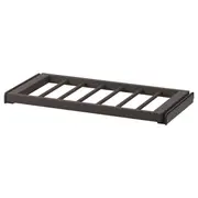 KOMPLEMENT pull-out trouser hanger, dark grey, 75x35 cm