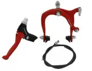 Promax Brake Front Alloy Red brake set BMX bicycle brake fixed gear bike brake
