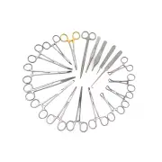 Feline Spay General Surgical Instrument Stainless Steel 18 pieces Kit