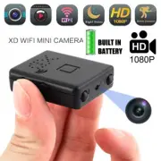 2024Smart Mini Wireless WiFi Camera Home Security1080P HD Night Cam With Battery