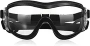 iplusmile Dog Goggles, Dog Sunglasses UV Protection Wind Protection Windproof Dust Protection Pet Glasses Adjustable Strap for Doggy Cat Eye Protection