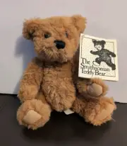 The Smithsonian Teddy Bear Determined Productions 1987 With Tag Retired VTG