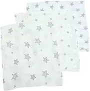 SWOOMEY Bamboo Baby Towels 3 Pack Swaddle Blanket for Newborns Soft Bath Towels Baby Blankets Washcloths Set