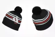 New Adidas COLD.RDY Fleece Lined Pom Golf Beanie Hat Cap 023621 Black $35 NWT
